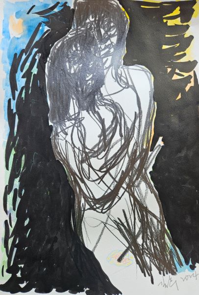 [2024] Untitled, Graphite on paper, Size Unknown